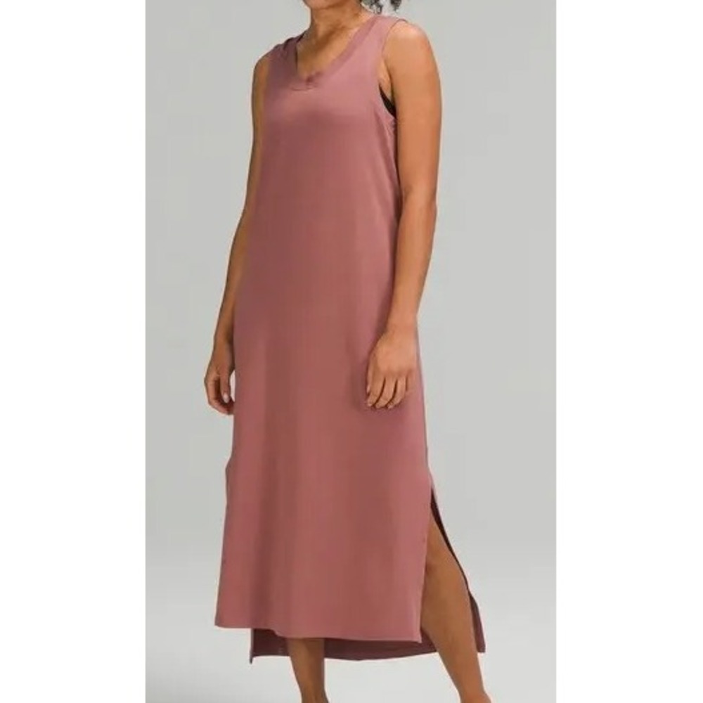 Lululemon All Yours Tank Maxi Dress Spiced Chai Beach Coverup Summer W1CQ8S